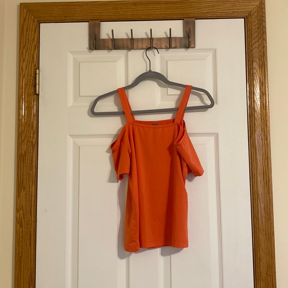 Spandex Cold Shoulder top